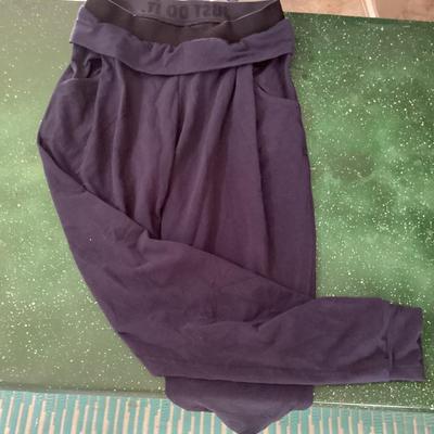Nike dri fit jaggers adult small dark blue