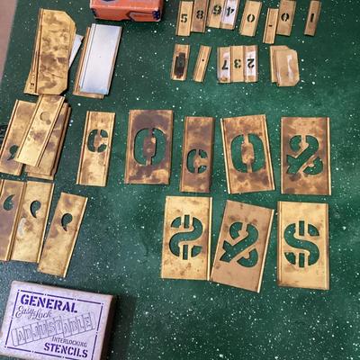Metal stencils 3 different sizes