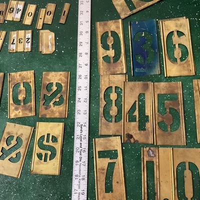 Metal stencils 3 different sizes