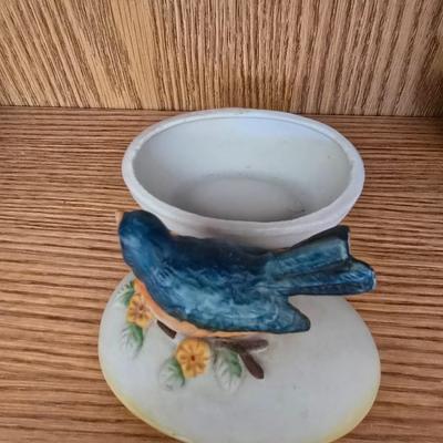 Vintage Bird figurine - barometer - vintage bird book - and more