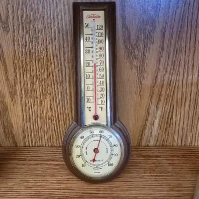Vintage Bird figurine - barometer - vintage bird book - and more