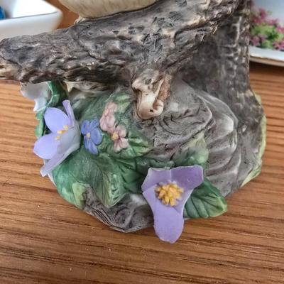 Vintage Bird figurine - barometer - vintage bird book - and more