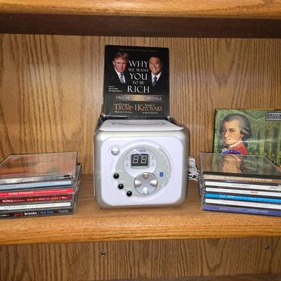Jensen CD player and CD's