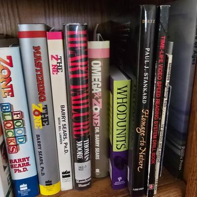 A variety of books mostly hardback - The green pharmacy - Memory rescue - Super Remedies and other great titles