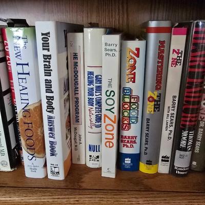 A variety of books mostly hardback - The green pharmacy - Memory rescue - Super Remedies and other great titles