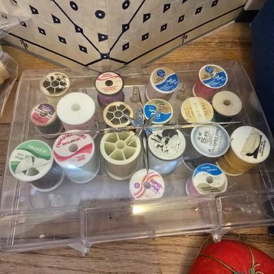 Sewing starter kit - needles - electric scissors - booklets- buttons - thread and much more