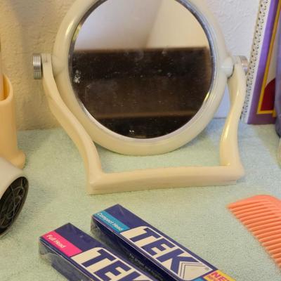 Beauty and makeup books - hair dryer - makeup brush set - nail polishes and more