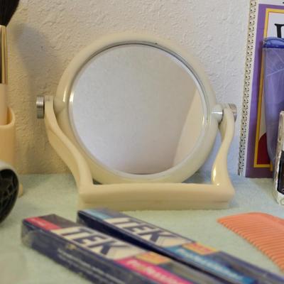 Beauty and makeup books - hair dryer - makeup brush set - nail polishes and more