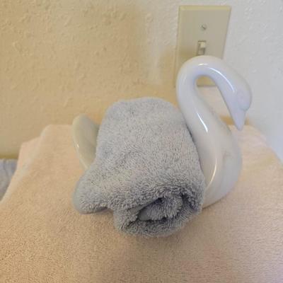 Bathroom Towels and shower curtain