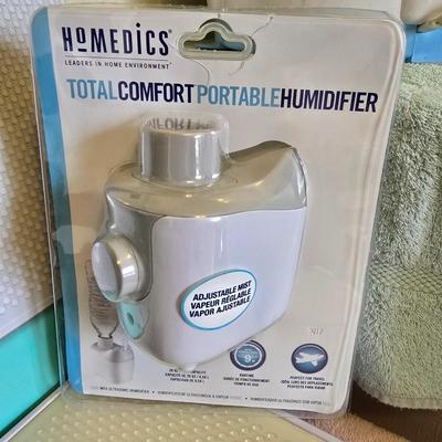 cool mist humidifier - heat/cold bladder bag - bathroom scale