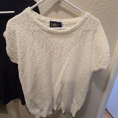 Ladies' sweater-like shirts - LeRoy - Covington - Alfred Dunner - Universal Thread