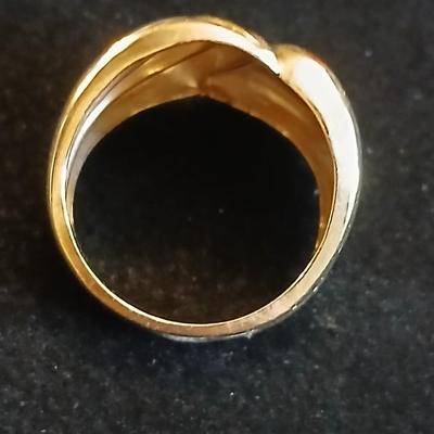 Vintage style 10K swirl design ring Size 7