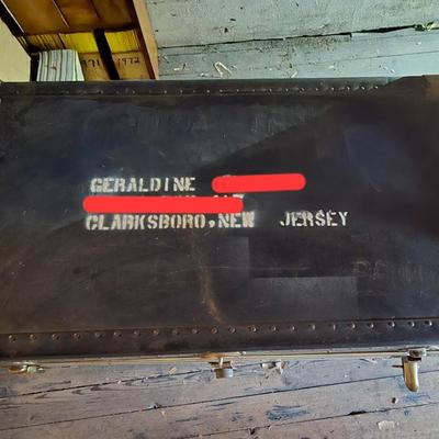 LOT 3: Luggage Trunk with Tray