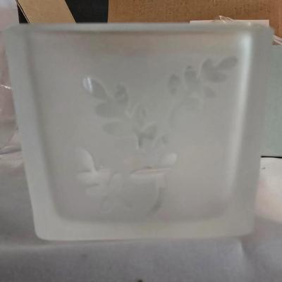 LOT 4: Party Lite Votive Cups with Dansk and Lenox Candles, Incense, and Stone Incense Tray