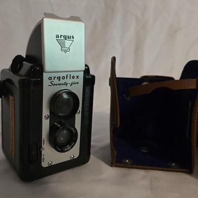 LOT 12: Argus75 and Pentax Cameras with Cases and Accessories