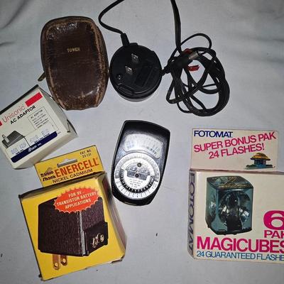 LOT 13: Polaroid, Pentax, and Kodak Cameras with Accessories