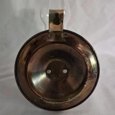 LOT 15: Glass Kerosene Lanterns with Extra Hurricane Shades
