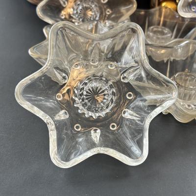 LOT 88: Vintage Christmas & More: Schober's, Germany Angel w/Candle, Vintage Mini Ornaments, Tapers & Glass Star Candle...