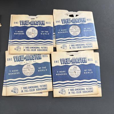 LOT 89: View Master Junior Projector & Wonders of the World Slides including Succulent Plants in Original Box-W. Taylor Marshall