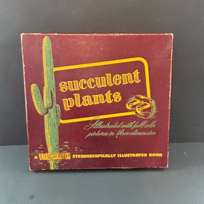 LOT 89: View Master Junior Projector & Wonders of the World Slides including Succulent Plants in Original Box-W. Taylor Marshall