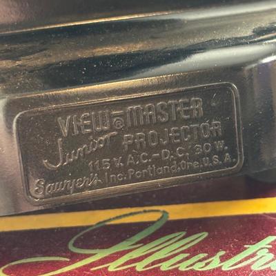 LOT 89: View Master Junior Projector & Wonders of the World Slides including Succulent Plants in Original Box-W. Taylor Marshall