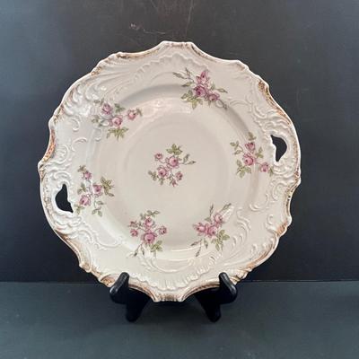 LOT 93: Floral China & Etched Crystal Collection: Mikori Ware, Barvaria & Others