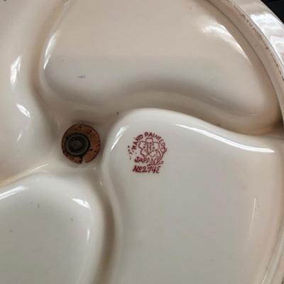 LOT 93: Floral China & Etched Crystal Collection: Mikori Ware, Barvaria & Others