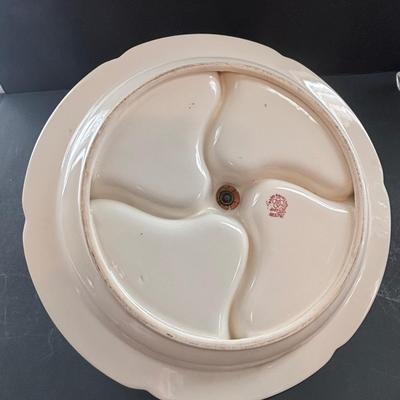 LOT 93: Floral China & Etched Crystal Collection: Mikori Ware, Barvaria & Others