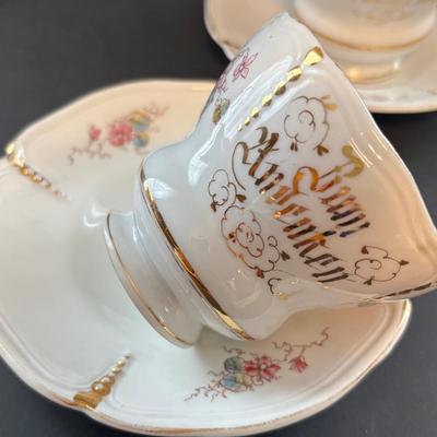 LOT 96: Made in Germany Collection: Oscar Schlegelmilch Porcelain Trinket Box, Carl Thielsch CT Dessert Dishes, Erphila Vases & More