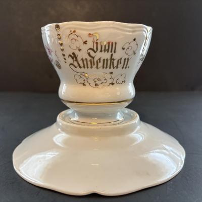 LOT 96: Made in Germany Collection: Oscar Schlegelmilch Porcelain Trinket Box, Carl Thielsch CT Dessert Dishes, Erphila Vases & More