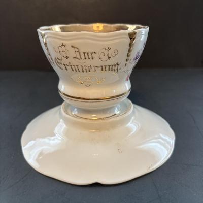 LOT 96: Made in Germany Collection: Oscar Schlegelmilch Porcelain Trinket Box, Carl Thielsch CT Dessert Dishes, Erphila Vases & More