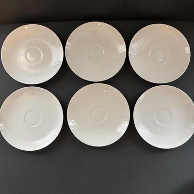 LOT Vintage Rosenthal "Romance" Collection: Teapot, 6 Cups & Saucers