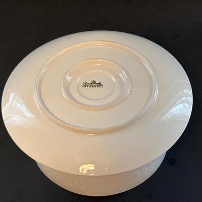 LOT 103: Vintage Rosenthal " Romance" Collection: Studio Line Cream & Sugar Set, Continental Cover Butter Dish & Gravy...