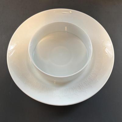 LOT 103: Vintage Rosenthal " Romance" Collection: Studio Line Cream & Sugar Set, Continental Cover Butter Dish & Gravy...