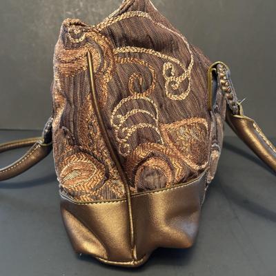 LOT 108: Caribbean Bag Joe, Patchwork Crossbody Bag, Cappelli Straworld Light Brown Suede Purse, Faux Suede Purse, Brown Crochets Bag...