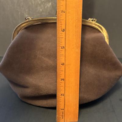 LOT 108: Caribbean Bag Joe, Patchwork Crossbody Bag, Cappelli Straworld Light Brown Suede Purse, Faux Suede Purse, Brown Crochets Bag...