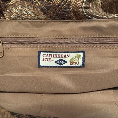 LOT 108: Caribbean Bag Joe, Patchwork Crossbody Bag, Cappelli Straworld Light Brown Suede Purse, Faux Suede Purse, Brown Crochets Bag...