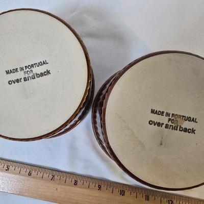 Lot 111: Bakers Delight: Bundt Pan in Box, Covered Cake Plate, Square Bundt Pan, Apple Pie Recipe Pie Plate,