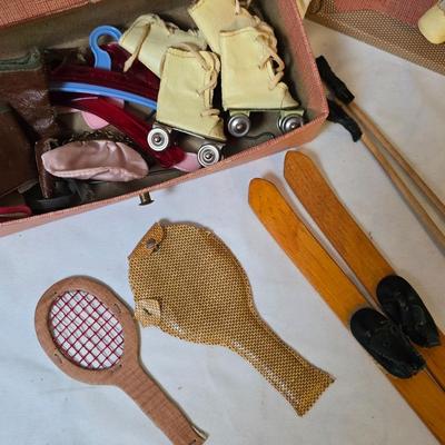 Lot 112: Vintage Mary Hoyer Doll with Accessories and Children's Books