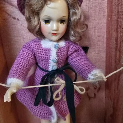 Lot 112: Vintage Mary Hoyer Doll with Accessories and Children's Books