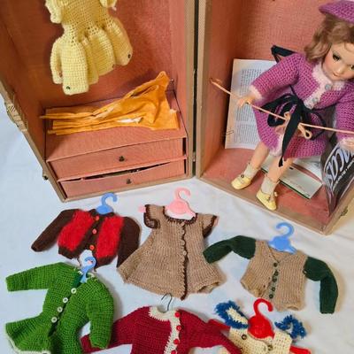 Lot 112: Vintage Mary Hoyer Doll with Accessories and Children's Books