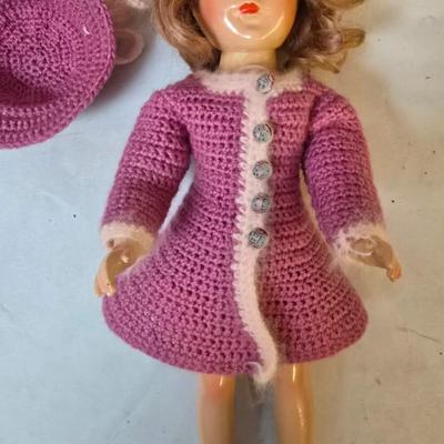 Lot 112: Vintage Mary Hoyer Doll with Accessories and Children's Books