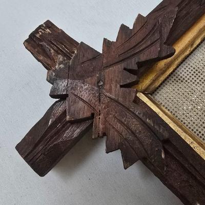 LOT 118: Vintage Framed Embroidery: German Needlework & The Lord Will Provide