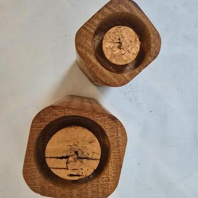 LOT 119: Carved Myrtlewood Bowls, Salt/Pepper Shakers & More