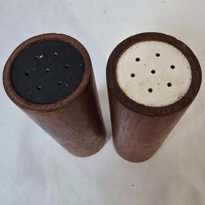 LOT 119: Carved Myrtlewood Bowls, Salt/Pepper Shakers & More