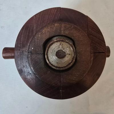 LOT 119: Carved Myrtlewood Bowls, Salt/Pepper Shakers & More