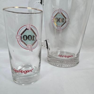 LOT 124: Vintage Phillies Collector Mugs, Bucket Hats, Visor and Glass Pitcher