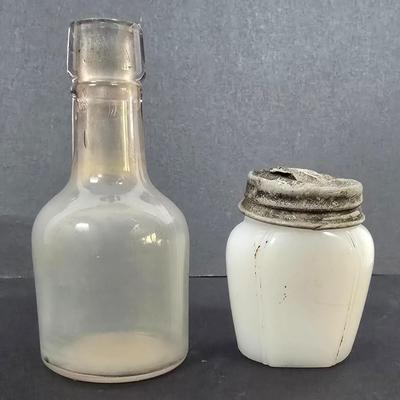 LOT 128: Vintage Glass Bottle Collection