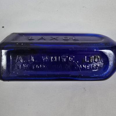 LOT 128: Vintage Glass Bottle Collection