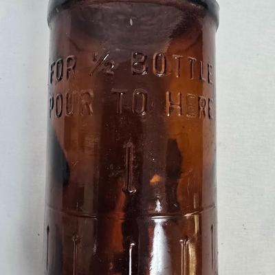 LOT 128: Vintage Glass Bottle Collection
